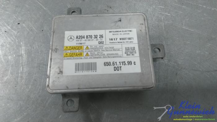 Używane Starter ksenonowy Mercedes GLK-Klasse Cena € 71,00 Procedura marży oferowane przez Klein Gunnewiek Autodemontage & Motorentechniek