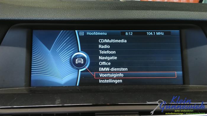 Begagnade Innerdisplay BMW 5-Serie Pris € 337,00 Marginaltabell erbjuds av Klein Gunnewiek Autodemontage & Motorentechniek