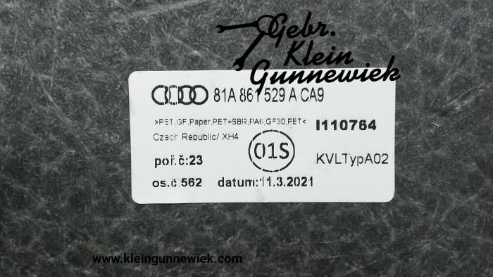 Alfombrilla de maletero de un Audi Q2 2021