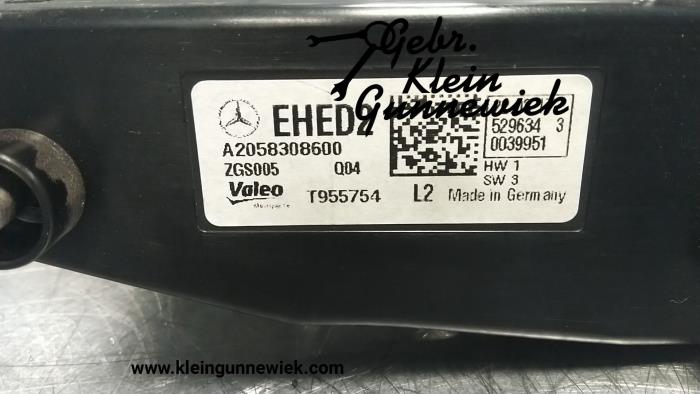 Elemento de calefacción calefactor de un Mercedes E-Klasse 2017