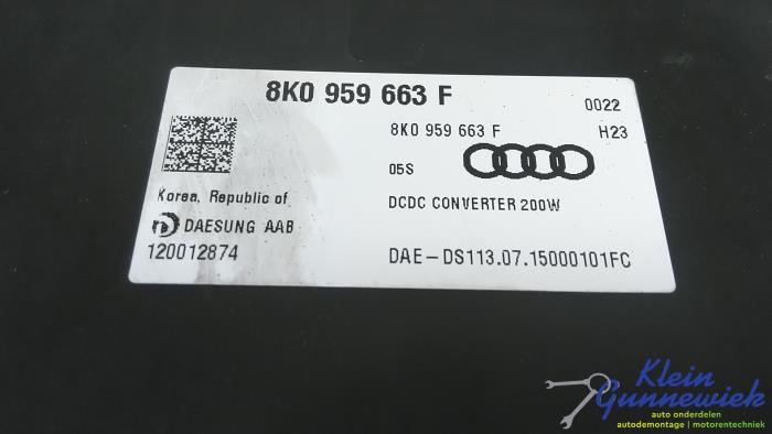 Usagé Ordinateur divers Audi Allroad Quattro Prix € 18,00 Règlement à la marge proposé par Klein Gunnewiek Autodemontage & Motorentechniek