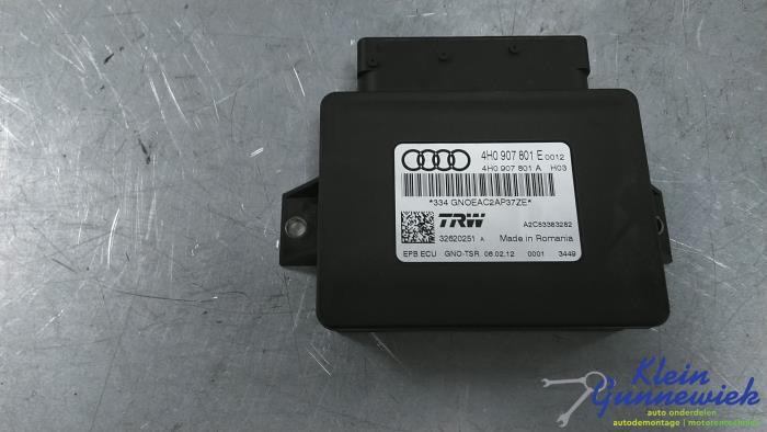 Używane Modul hamulca postojowego Audi A6 Cena € 50,00 Procedura marży oferowane przez Klein Gunnewiek Autodemontage & Motorentechniek