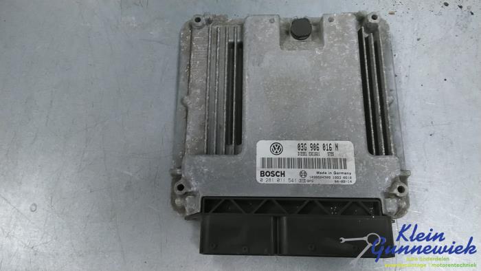 Used Injection computer Volkswagen Caddy Price € 56,00 Margin scheme offered by Klein Gunnewiek Autodemontage & Motorentechniek