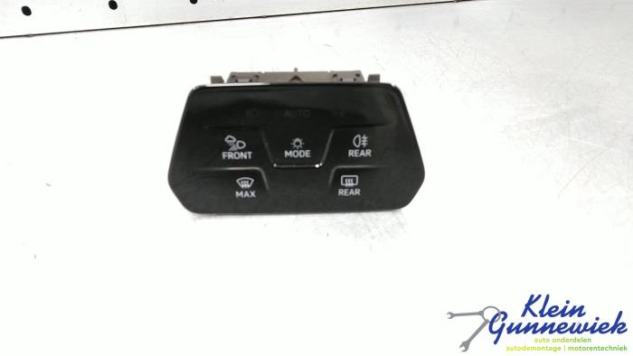 Używane Przelacznik swiatel Volkswagen Golf Cena € 45,00 Procedura marży oferowane przez Klein Gunnewiek Autodemontage & Motorentechniek