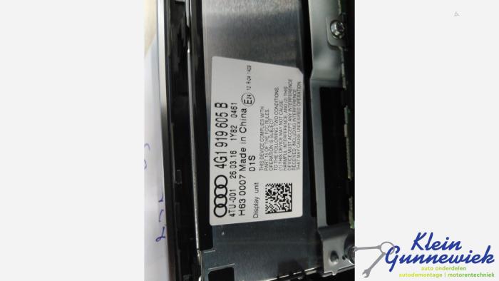 Begagnade Innerdisplay Audi A6 Pris € 147,00 Marginaltabell erbjuds av Klein Gunnewiek Autodemontage & Motorentechniek