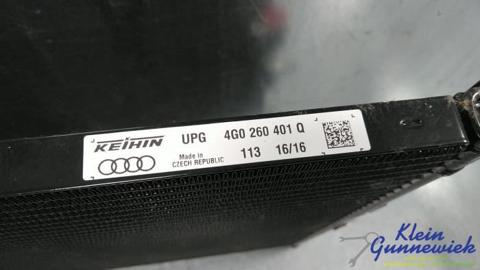 Klima Kondensor van een Audi A6 2017