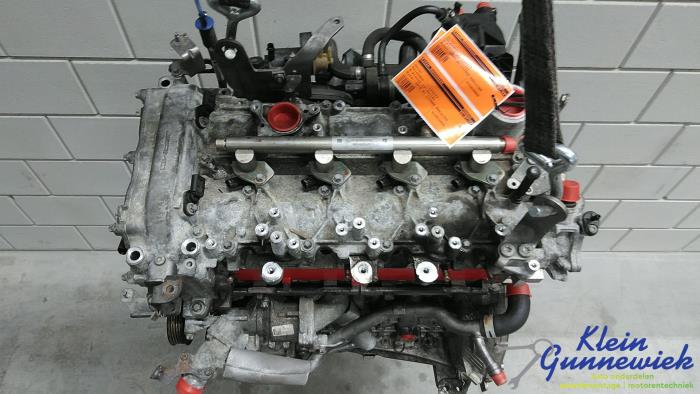 Motor van een Mercedes A-Klasse 2015
