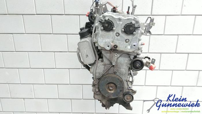 Motor van een Mercedes A-Klasse 2015