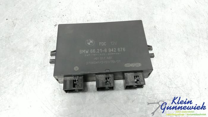 Begagnade PDC-modul BMW X3 Pris € 49,00 Marginaltabell erbjuds av Klein Gunnewiek Autodemontage & Motorentechniek