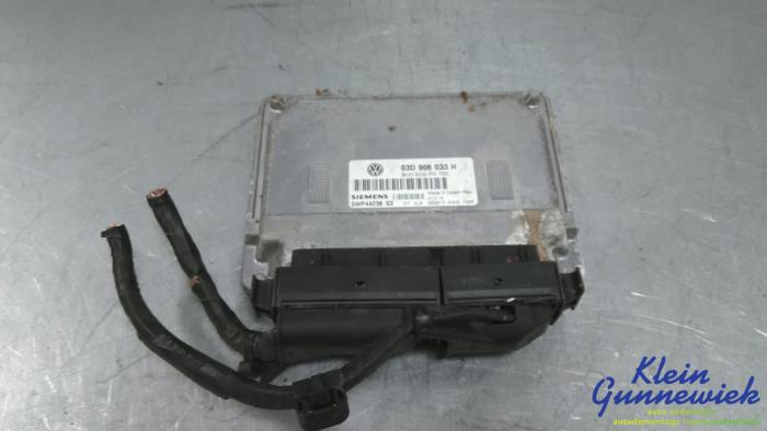 Used Injection computer Volkswagen Fox Price € 30,00 Margin scheme offered by Klein Gunnewiek Autodemontage & Motorentechniek