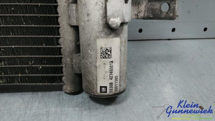 Air conditioning condenser Opel Astra - 39011385 B16DTH