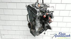 Motor van een Audi A4 2016