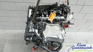 Motor van een Audi A6 2016