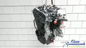 Motor van een Audi A6 2016