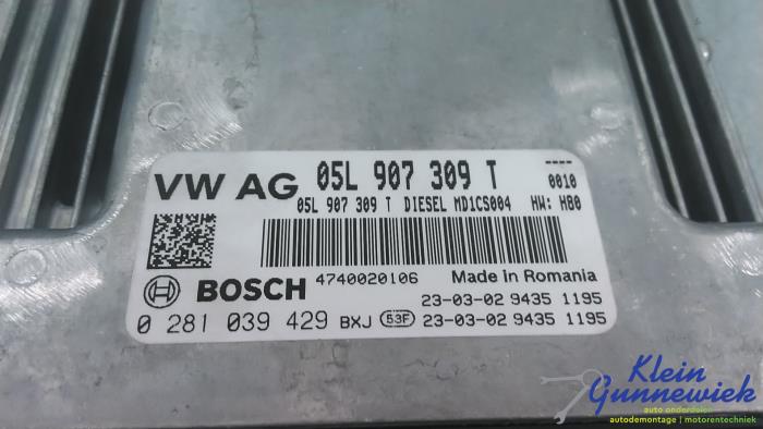 Injection computer from a Volkswagen Tiguan 2023