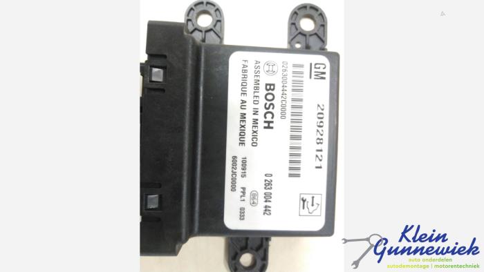 Usados Módulo PDC Opel Meriva Precio € 17,00 Norma de margen ofrecido por Klein Gunnewiek Autodemontage & Motorentechniek