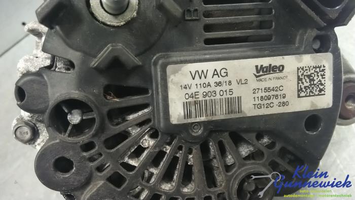 Dynamo from a Volkswagen T-Roc 2018