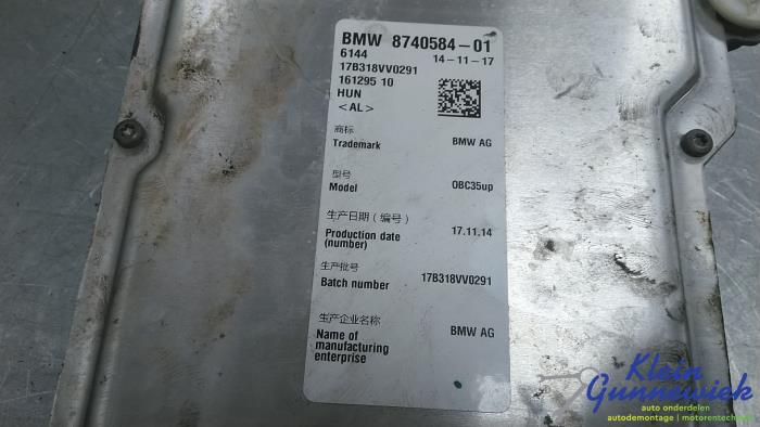Używane Moduł sterujący akumulatora BMW 5-Serie Cena € 708,00 Procedura marży oferowane przez Klein Gunnewiek Autodemontage & Motorentechniek