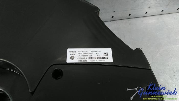 Używane Glosnik Audi Q5 Cena € 26,00 Procedura marży oferowane przez Klein Gunnewiek Autodemontage & Motorentechniek