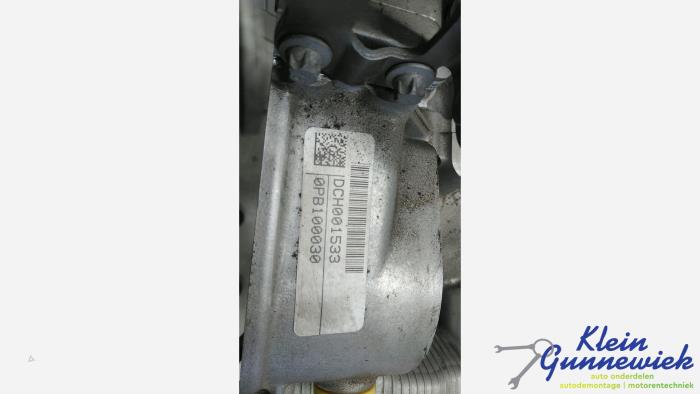 Motor från en Porsche 911 2016