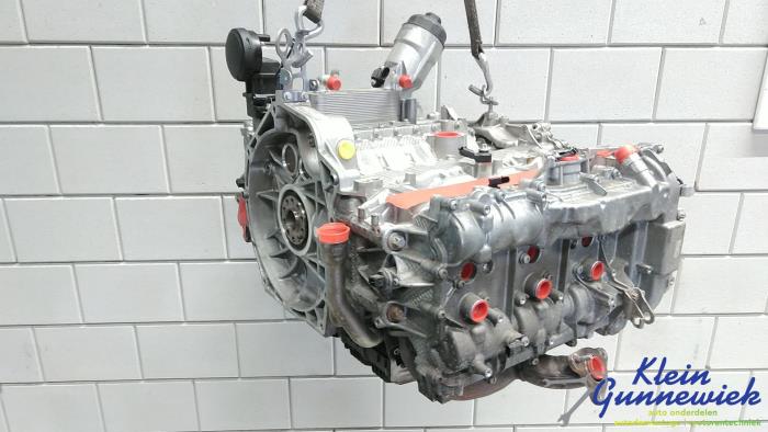 Motor från en Porsche 911 2016