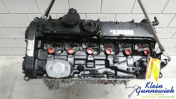 Motor van een BMW 5-Serie 2017
