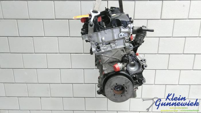 Motor van een BMW 5-Serie 2017