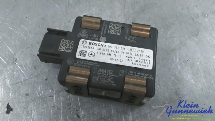 Begagnade Farthållarsensor Mercedes A-Klasse Pris € 225,00 Marginaltabell erbjuds av Klein Gunnewiek Autodemontage & Motorentechniek