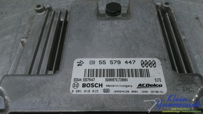 Injection computer from a Opel Zafira 2013