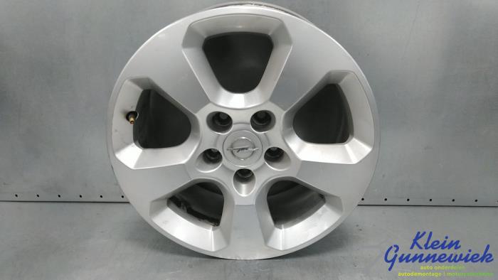 Używane Obrecz Opel Astra Cena € 23,00 Procedura marży oferowane przez Klein Gunnewiek Autodemontage & Motorentechniek