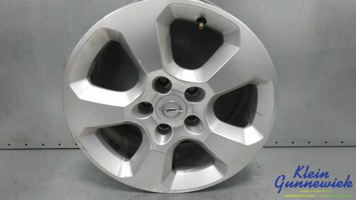Używane Obrecz Opel Astra Cena € 23,00 Procedura marży oferowane przez Klein Gunnewiek Autodemontage & Motorentechniek