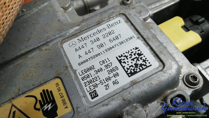 Engine from a Mercedes Vito 2023