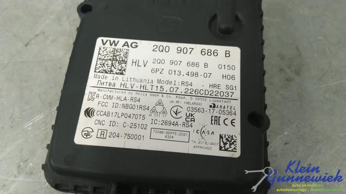 Używane Czujnik Side Assist Volkswagen T-Roc Cena € 140,00 Procedura marży oferowane przez Klein Gunnewiek Autodemontage & Motorentechniek