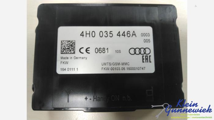 Używane Modul telefoniczny Audi RS3 Cena € 59,00 Procedura marży oferowane przez Klein Gunnewiek Autodemontage & Motorentechniek