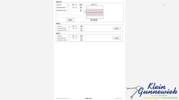 Révisé Injecteurs Volkswagen Bestel Prix € 169,40 Prix TTC proposé par Klein Gunnewiek Autodemontage & Motorentechniek