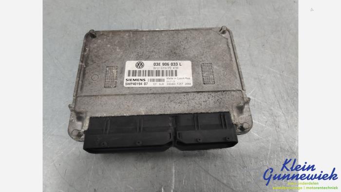 Used Injection computer Volkswagen Polo Price € 51,00 Margin scheme offered by Klein Gunnewiek Autodemontage & Motorentechniek