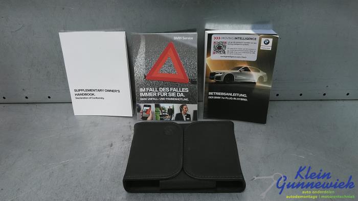 Używane Instrukcja BMW 7-Serie Cena € 25,00 Procedura marży oferowane przez Klein Gunnewiek Autodemontage & Motorentechniek