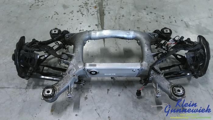 Używane Os tylna 4x4 BMW 7-Serie Cena € 907,00 Procedura marży oferowane przez Klein Gunnewiek Autodemontage & Motorentechniek
