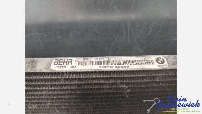Klima Kondensor van een BMW X5 2016
