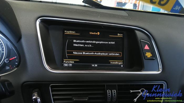 Begagnade Innerdisplay Audi Q5 Pris € 125,00 Marginaltabell erbjuds av Klein Gunnewiek Autodemontage & Motorentechniek
