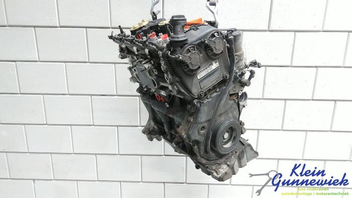Motor van een Audi Q5 2018