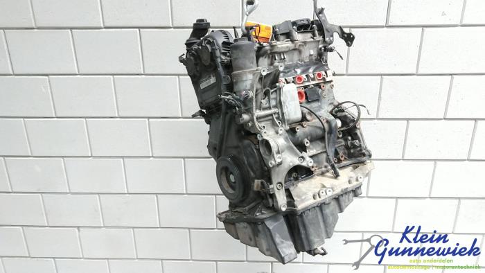 Motor van een Audi Q5 2018