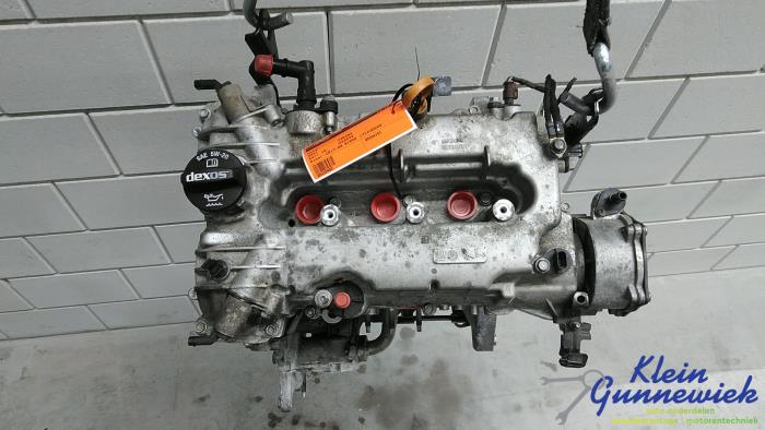 Motor van een Opel Karl 2017