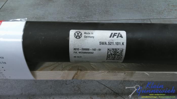 Arbre intermédiaire d'un Volkswagen Golf 2021