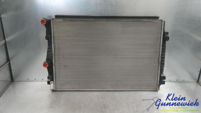Used Radiator Volkswagen Tiguan Allspace Price € 52,00 Margin scheme offered by Klein Gunnewiek Autodemontage & Motorentechniek