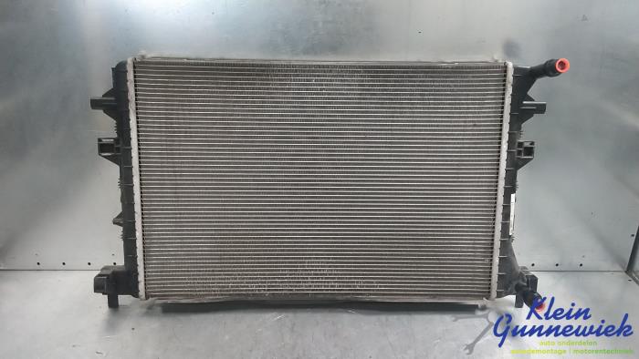 Used Radiator Volkswagen Tiguan Allspace Price € 125,00 Margin scheme offered by Klein Gunnewiek Autodemontage & Motorentechniek