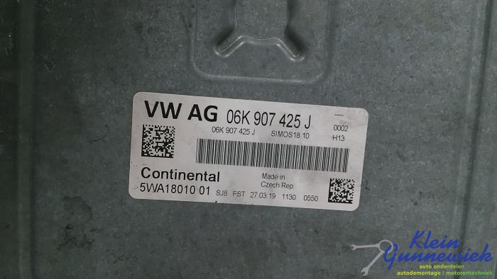 Injection computer from a Volkswagen E-Golf 2019