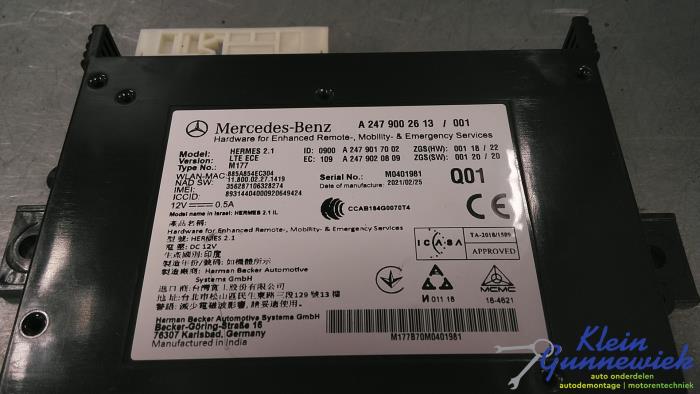 Ordinateur divers d'un Mercedes CLA 2021