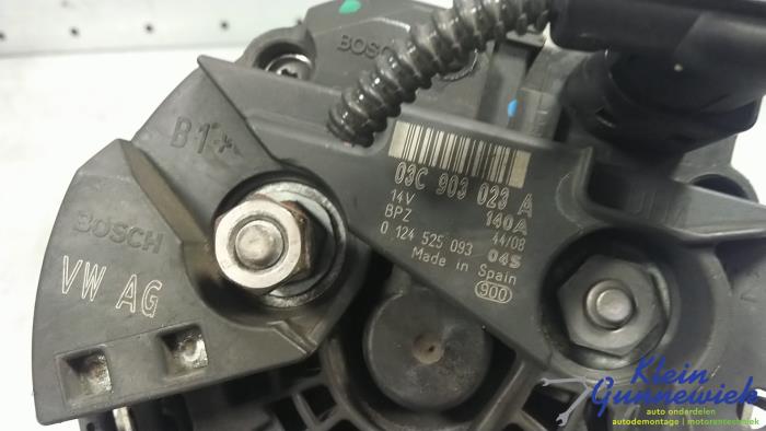 Dynamo from a Volkswagen Golf 2009