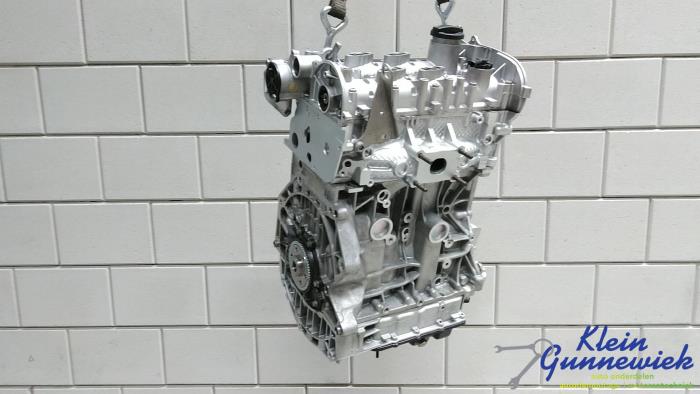 Motor van een Volkswagen Polo 2013